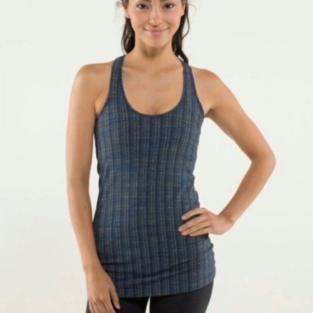 Lululemon cool Racerback Ziggy Wee,‎ October Inkwell